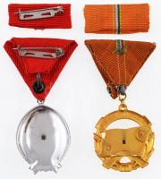 ~1960-1970. "A Haza Szolgálatáért" arany fokozata, aranyozott zománcozott fém kitüntetés m...