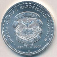 2005. 5000Ft Ag "Károli Gáspár Református Egyetem" eredeti tokban, tanúsítvánnyal T:BU