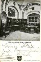 Vienna, Wien; Wiener Rathaus-Keller, Schwemme / restaurant interior