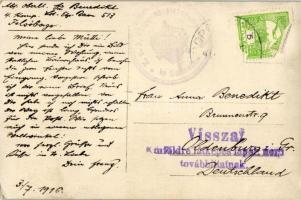 1916 Felsőborgó, Susenii Bargaului; parasztház / homestead, photo, So. Stpl. (EK)