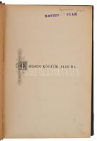 Radó Antal: Idegen költők albuma. Műfordítások a XIX. század lyrájából. Mannheimer Gusztáv, Cserépy ...