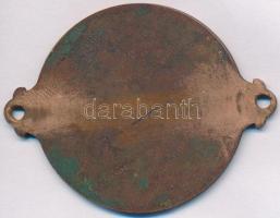 Hollandia DN "Szent Kristóf" Br emlékplakett, felfüggeszthető (50mm) T:2,2-
Netherlands N...