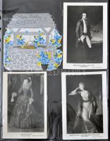 39 db modern angol motívum képeslap, üdvözlőlapok, néhány művészlappal / 39 modern motive postcards,...