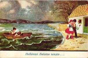 Hullámzó Balaton tetején / Hungarian folklore s: Bernáth