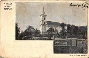 Lozsád, Jeledinti; Evangélikus Református templom / Lutheran church (r)