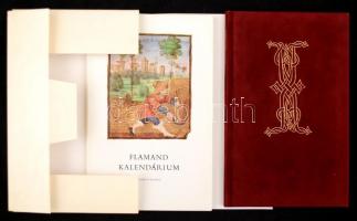 Soltész Zoltánné: Flamand kalendárium. (facsimile) Kísérőtanulmány az Országos Széchényi Könyvtár COD.LAT.396.jelzetű kódexének hasonmás kiadásához. Aranyozott, kiadói bársonykötésben, illusztrált mappában.