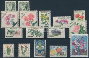 Monaco 1949-1968 5 stamps + 2 sets, Monaco 1949-1968 5 db bélyeg + 2 klf sor
