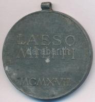 1918. "Sebesültek Érme" cink kitüntetés mellszalag nélkül. Szign.: R. Placht T:2-,3 
Hung...