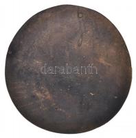 1975. "Országos Úttörőzenekari Fesztivál Vác" Br plakett (~160mm) T:2