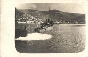 Osztrák-magyar torpedóromboló (?) /  K.u.K. Torpedozerstörer, Kriegsmarine, Austro-Hungarian navy, photo (EK)