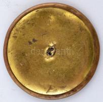 "1848 Fr. Joseph I. Viribus Unitis" feliratú gombfej