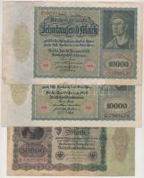 Németország / Weimari Köztársaság 1919-1923. 30db-os vegyes bankjegy tétel T:vegyes Germany / Weimar Republic 1919-1923. 30pcs of various banknotes C:mixed