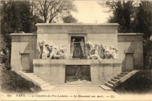 Paris, Cemetery of Pere Lachaise, War memorial