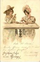 Ladies, Pariser Jugend No. 1025, litho (EK)