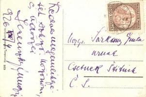 Bükkösd, Jeszenszky-kastély, Jeszenszky Ferencné kézírásával; Boronkay Kálmán felvétele (fa)