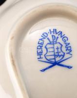Herendi Eton mintás só-bors tartó, kézzel festett, jelzett, hibátlan, m:4 cm, h:14 cm