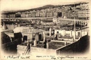 Algiers, Alger; 'pris du Phare' / view from the lighthouse (EK)