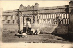 Algiers, Alger; 'La Porte de Sidi-Abderrhaman' / Gate of Sidi-Abderrhaman (EK)