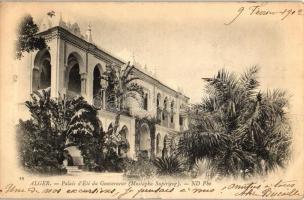 Algiers, Alger; 'Palais d'Été du Gouvernor - Mustapha Supérieur' / the Governors Summer Palace - Sidi M'Hamed (EK)