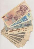 Csehszlovákia 1960-1988. 30db-os vegyes bankjegy tétel T:vegyes
Czechoslovakia 1960-1988. 30pcs of ...