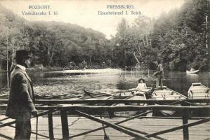 Pozsony, Vaskutacska, Eisenbründl I. tó / lake