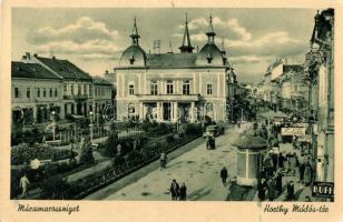 Máramarossziget, Horthy Miklós tér, üzletek / square with shops