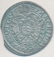 Ausztria 1677. VIkr Ag "I. Lipót" Bécs T:2,2- ki. Austria 1677. 6 Kreuzer Ag "Leopold...