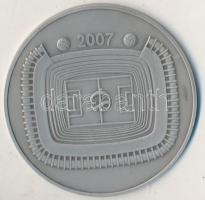 Rónai Attila 2007. "Puskás Ferenc 1927-2006" patinázott Ag emlékérem (15,5g/0.999/42,5mm) ...