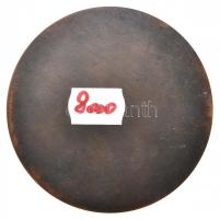 Győrfi Sándor (1951-) DN "A megbékélés háza Berekfürdő" egyoldalas Br érem (92mm) T:2