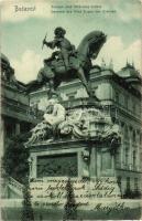 Budapest I. Királyi vár, Savoyai Jenő herceg szobra (EK)
