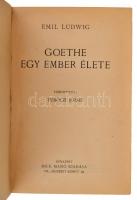 Emil Ludwig: Goethe. Bp., é.n., Dick Manó k., 587 p. Kiadói aranyozott vászonkötésben. A hátsó tábla...