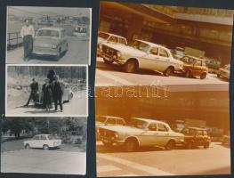 11 db autókat ábrázoló fotó