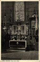 Budapest II. Máriaremete, Jézus szíve oltár, kiadja a Szervita Rend (EK)