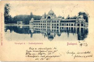 1899 Budapest XIV. Városligeti tó (EK)