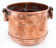 Régi réz tárgyak, vegyes méretben, 4db, 16x7cm,11x7cm, 18x5cm, 9x11cm