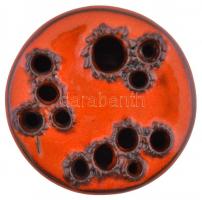 Kuch ikebana, mázas kerámia, hibátlan, jelzett, 7x12cm