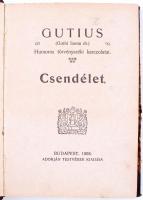 Guthius. Dr. Guthi Soma humoros törvényszéki karcolatai. 5 kötet. Mákvirágok. Budapesti tipusok. Cse...