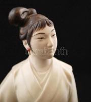 Vegyes porcelán tétel, mind különböző jelzéssel,kézzel festettek, különböző méretben és minőségben, ...