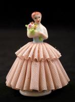 Vegyes porcelán tétel, mind különböző jelzéssel,kézzel festettek, különböző méretben és minőségben, ...