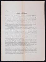 1897 Pályázati hirdetmény a fiumei cs. és kir. hadtengerészeti akadémiába való felvétel tárgyában 2p.