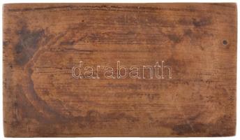 Borsos Miklós (1906-1990) DN "LAKOTERV" Br plakett (73x122mm) T:2