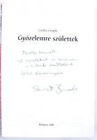 Csurka Gergely: Győzelemre születtek. Bp., 2000, Híd Rádió Rt. Steinmetz Barnabás vízilabdázó, a kön...