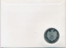 NSZK 1990. "500 éves a posta" fém emlékérem bélyeges borítékon, ismertetővel T:PP
FRG 199...