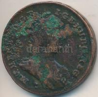 1763. PH-KM Poltura Cu "Mária Terézia" rozettás T:3 durva patina
Huszár: 1752., Unger III...