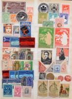 60 db os régi magyar levélzéró gyűjtemény / Hungary 60 poster stamps