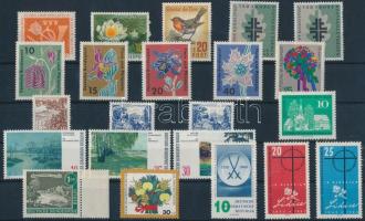 Europe 1957-1972 9 stamps + 5 sets, Európa 1957-1972 9 db bélyeg + 5 klf sor