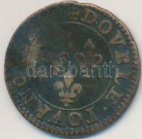 Franciaország 1608A Double Tournois Cu "IV. Henrik" T:3 ü.
France 1608A Double Tournois C...