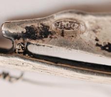 Ezüst vitorlás, jelzett, Ag., 15,6gr.,6x4cm/ Silver Sailing, marked, Ag. 15,6gr. 6x4cm