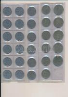 NSZK 1950-1970. 1M (63x) + 1969-1981. 2M (5x) T:2,2-
FRG 1950-1970. 1 Mark (63x) + 1969-1981. 2 Mar...