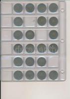 NSZK 1950-1970. 1M (63x) + 1969-1981. 2M (5x) T:2,2-
FRG 1950-1970. 1 Mark (63x) + 1969-1981. 2 Mar...